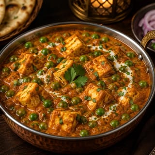 Matar Paneer