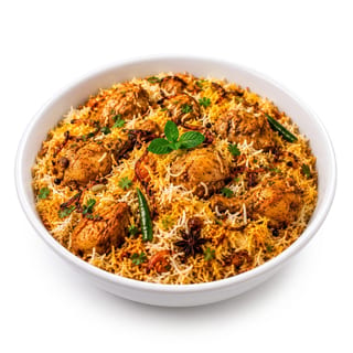 Tandoori Chicken Biryani