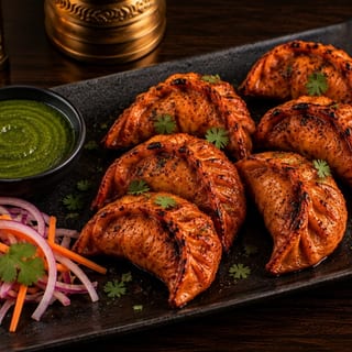 Tandoori chicken Momos