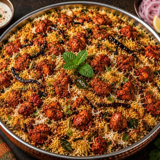 Magic Chicken 65 Biryani